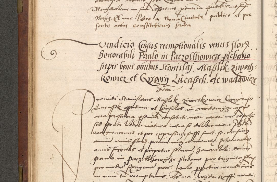 Zdjęcie nr 98 dla obiektu archiwalnego: Acta actorum causarum, sentenciarum, obligationum et mandatorum coram reverendo patre domino Petro Porembski preposito Osswieczimensi, canonico et officiali generali Cracoviensi ad annum Domini millesimum quingentesimum quadrogesimum sextum, cuius inditio est quarta, pontificatus sanctissimi in Christo patris et domini nostri domini Pauli divina providencia papae tercii, anno ipsius duodecimo, a die ac mense infrascriptis feliciter inchoantur