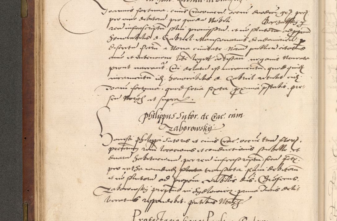 Zdjęcie nr 96 dla obiektu archiwalnego: Acta actorum causarum, sentenciarum, obligationum et mandatorum coram reverendo patre domino Petro Porembski preposito Osswieczimensi, canonico et officiali generali Cracoviensi ad annum Domini millesimum quingentesimum quadrogesimum sextum, cuius inditio est quarta, pontificatus sanctissimi in Christo patris et domini nostri domini Pauli divina providencia papae tercii, anno ipsius duodecimo, a die ac mense infrascriptis feliciter inchoantur