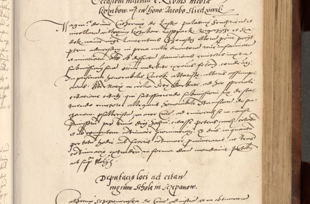 Zdjęcie nr 95 dla obiektu archiwalnego: Acta actorum causarum, sentenciarum, obligationum et mandatorum coram reverendo patre domino Petro Porembski preposito Osswieczimensi, canonico et officiali generali Cracoviensi ad annum Domini millesimum quingentesimum quadrogesimum sextum, cuius inditio est quarta, pontificatus sanctissimi in Christo patris et domini nostri domini Pauli divina providencia papae tercii, anno ipsius duodecimo, a die ac mense infrascriptis feliciter inchoantur