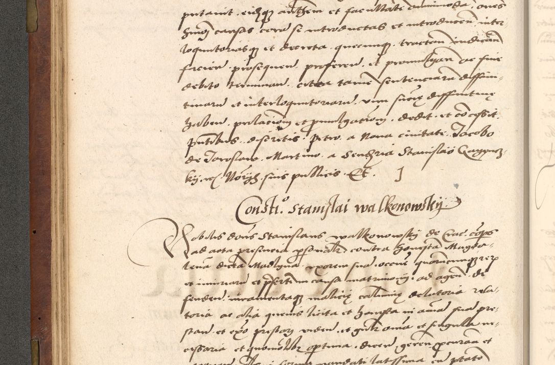 Zdjęcie nr 92 dla obiektu archiwalnego: Acta actorum causarum, sentenciarum, obligationum et mandatorum coram reverendo patre domino Petro Porembski preposito Osswieczimensi, canonico et officiali generali Cracoviensi ad annum Domini millesimum quingentesimum quadrogesimum sextum, cuius inditio est quarta, pontificatus sanctissimi in Christo patris et domini nostri domini Pauli divina providencia papae tercii, anno ipsius duodecimo, a die ac mense infrascriptis feliciter inchoantur