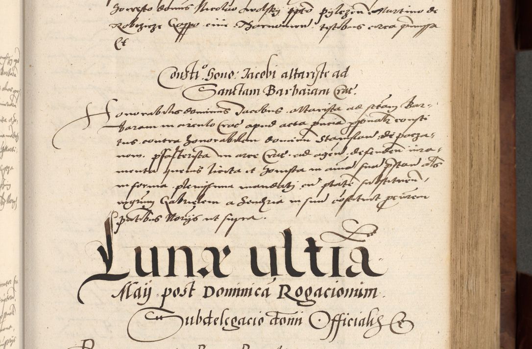 Zdjęcie nr 91 dla obiektu archiwalnego: Acta actorum causarum, sentenciarum, obligationum et mandatorum coram reverendo patre domino Petro Porembski preposito Osswieczimensi, canonico et officiali generali Cracoviensi ad annum Domini millesimum quingentesimum quadrogesimum sextum, cuius inditio est quarta, pontificatus sanctissimi in Christo patris et domini nostri domini Pauli divina providencia papae tercii, anno ipsius duodecimo, a die ac mense infrascriptis feliciter inchoantur