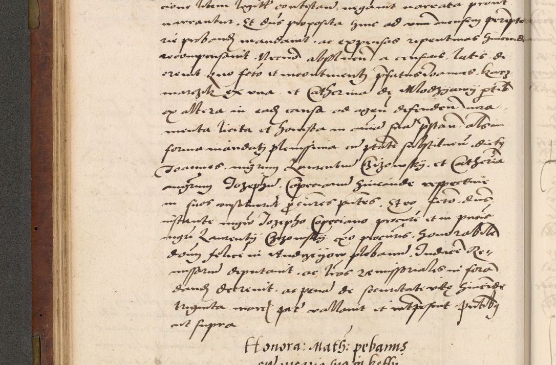 Zdjęcie nr 86 dla obiektu archiwalnego: Acta actorum causarum, sentenciarum, obligationum et mandatorum coram reverendo patre domino Petro Porembski preposito Osswieczimensi, canonico et officiali generali Cracoviensi ad annum Domini millesimum quingentesimum quadrogesimum sextum, cuius inditio est quarta, pontificatus sanctissimi in Christo patris et domini nostri domini Pauli divina providencia papae tercii, anno ipsius duodecimo, a die ac mense infrascriptis feliciter inchoantur