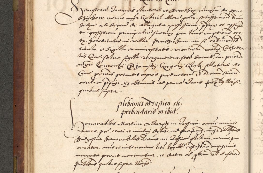 Zdjęcie nr 82 dla obiektu archiwalnego: Acta actorum causarum, sentenciarum, obligationum et mandatorum coram reverendo patre domino Petro Porembski preposito Osswieczimensi, canonico et officiali generali Cracoviensi ad annum Domini millesimum quingentesimum quadrogesimum sextum, cuius inditio est quarta, pontificatus sanctissimi in Christo patris et domini nostri domini Pauli divina providencia papae tercii, anno ipsius duodecimo, a die ac mense infrascriptis feliciter inchoantur