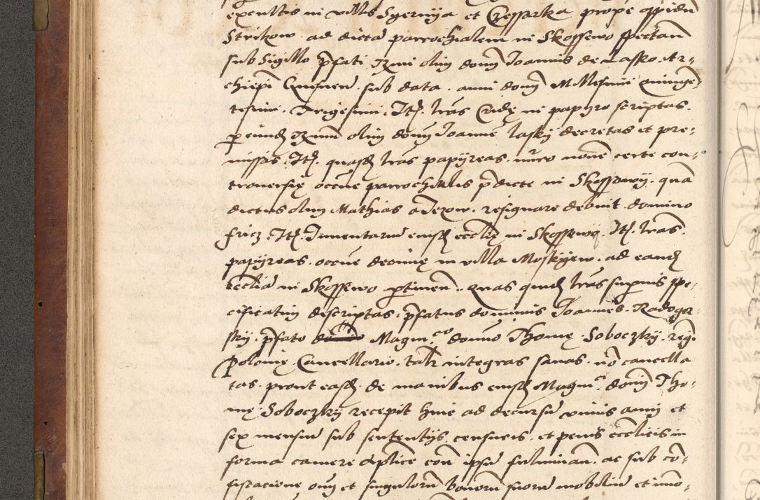 Zdjęcie nr 80 dla obiektu archiwalnego: Acta actorum causarum, sentenciarum, obligationum et mandatorum coram reverendo patre domino Petro Porembski preposito Osswieczimensi, canonico et officiali generali Cracoviensi ad annum Domini millesimum quingentesimum quadrogesimum sextum, cuius inditio est quarta, pontificatus sanctissimi in Christo patris et domini nostri domini Pauli divina providencia papae tercii, anno ipsius duodecimo, a die ac mense infrascriptis feliciter inchoantur