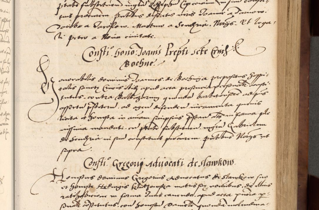Zdjęcie nr 77 dla obiektu archiwalnego: Acta actorum causarum, sentenciarum, obligationum et mandatorum coram reverendo patre domino Petro Porembski preposito Osswieczimensi, canonico et officiali generali Cracoviensi ad annum Domini millesimum quingentesimum quadrogesimum sextum, cuius inditio est quarta, pontificatus sanctissimi in Christo patris et domini nostri domini Pauli divina providencia papae tercii, anno ipsius duodecimo, a die ac mense infrascriptis feliciter inchoantur