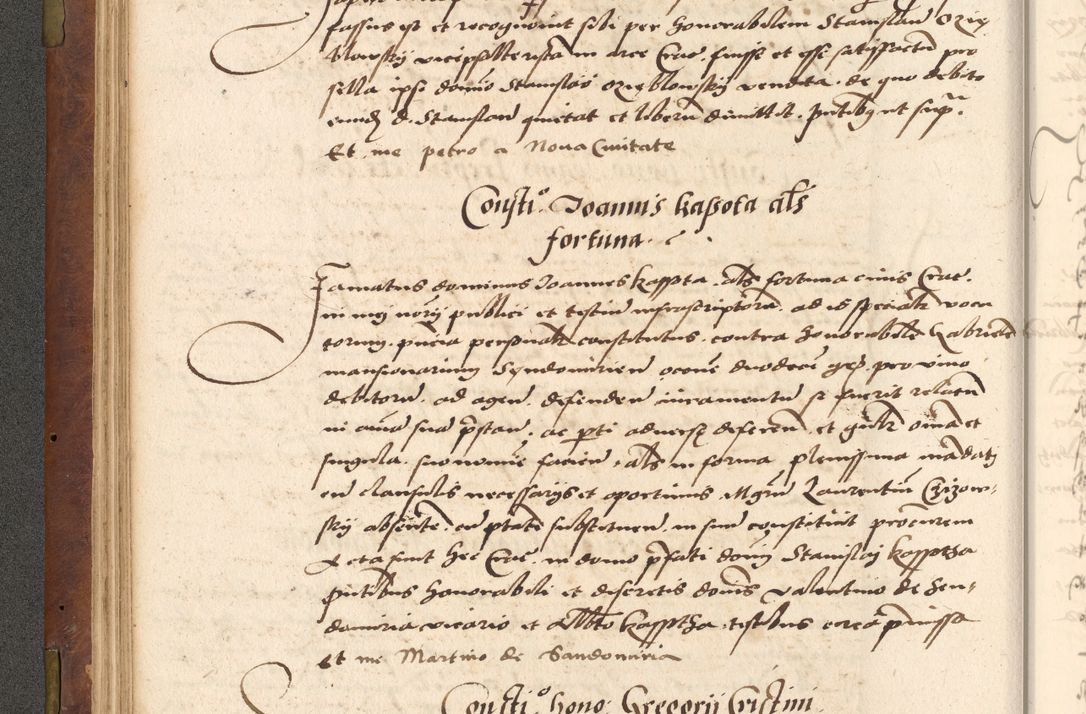 Zdjęcie nr 78 dla obiektu archiwalnego: Acta actorum causarum, sentenciarum, obligationum et mandatorum coram reverendo patre domino Petro Porembski preposito Osswieczimensi, canonico et officiali generali Cracoviensi ad annum Domini millesimum quingentesimum quadrogesimum sextum, cuius inditio est quarta, pontificatus sanctissimi in Christo patris et domini nostri domini Pauli divina providencia papae tercii, anno ipsius duodecimo, a die ac mense infrascriptis feliciter inchoantur