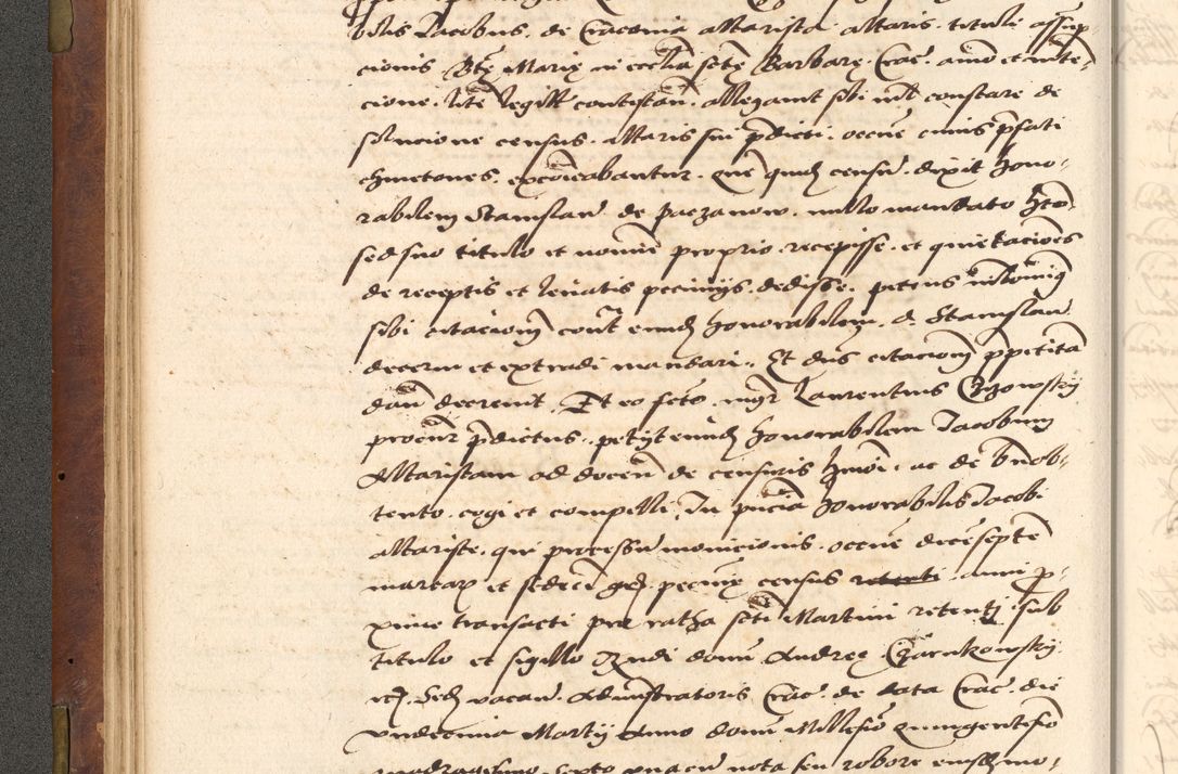 Zdjęcie nr 66 dla obiektu archiwalnego: Acta actorum causarum, sentenciarum, obligationum et mandatorum coram reverendo patre domino Petro Porembski preposito Osswieczimensi, canonico et officiali generali Cracoviensi ad annum Domini millesimum quingentesimum quadrogesimum sextum, cuius inditio est quarta, pontificatus sanctissimi in Christo patris et domini nostri domini Pauli divina providencia papae tercii, anno ipsius duodecimo, a die ac mense infrascriptis feliciter inchoantur