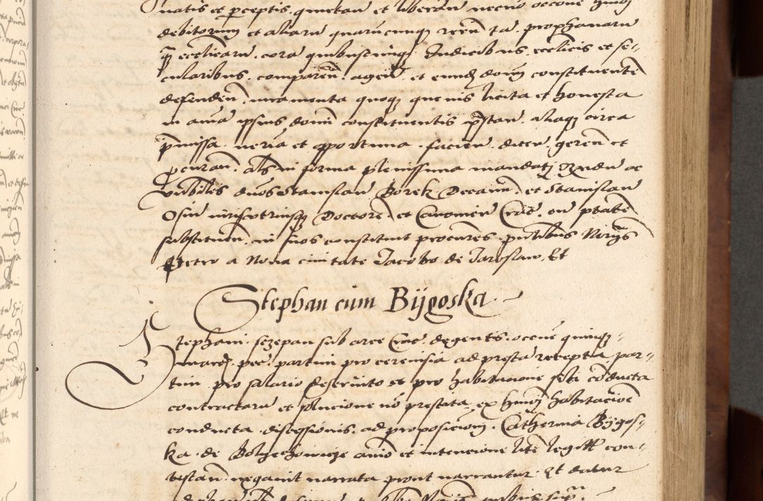 Zdjęcie nr 65 dla obiektu archiwalnego: Acta actorum causarum, sentenciarum, obligationum et mandatorum coram reverendo patre domino Petro Porembski preposito Osswieczimensi, canonico et officiali generali Cracoviensi ad annum Domini millesimum quingentesimum quadrogesimum sextum, cuius inditio est quarta, pontificatus sanctissimi in Christo patris et domini nostri domini Pauli divina providencia papae tercii, anno ipsius duodecimo, a die ac mense infrascriptis feliciter inchoantur