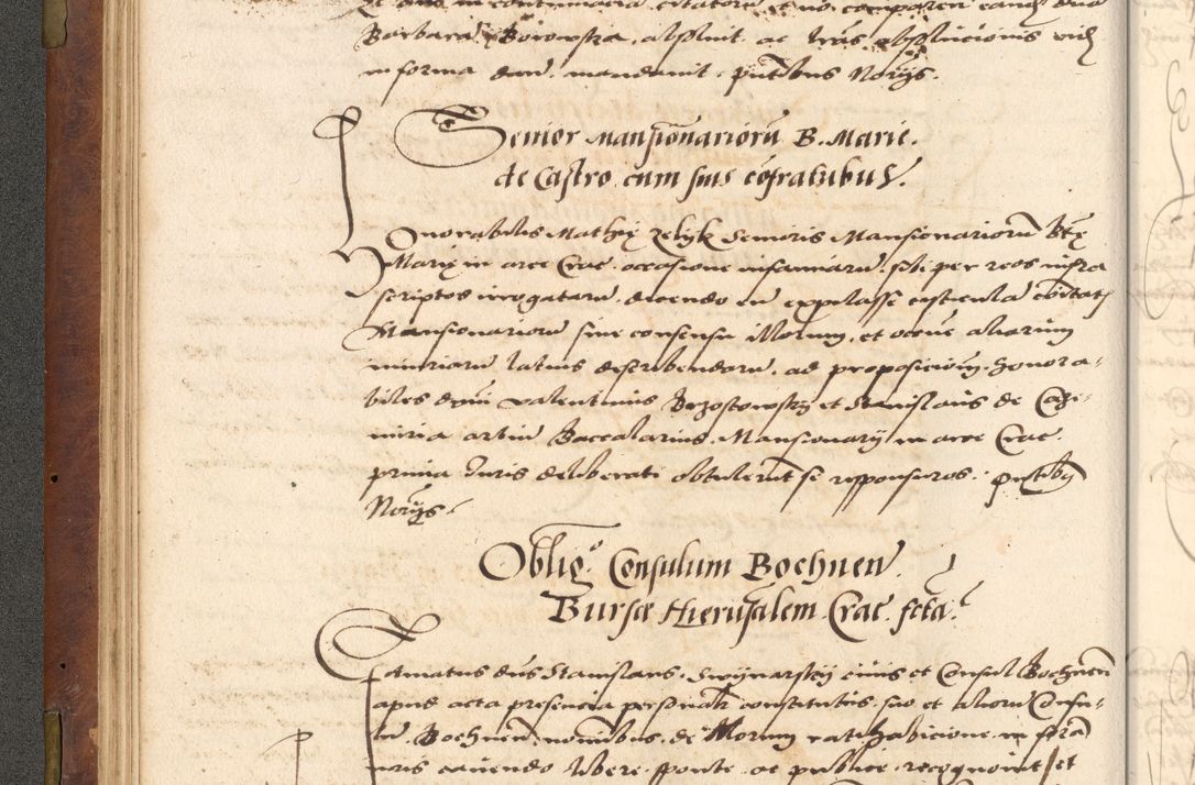 Zdjęcie nr 58 dla obiektu archiwalnego: Acta actorum causarum, sentenciarum, obligationum et mandatorum coram reverendo patre domino Petro Porembski preposito Osswieczimensi, canonico et officiali generali Cracoviensi ad annum Domini millesimum quingentesimum quadrogesimum sextum, cuius inditio est quarta, pontificatus sanctissimi in Christo patris et domini nostri domini Pauli divina providencia papae tercii, anno ipsius duodecimo, a die ac mense infrascriptis feliciter inchoantur