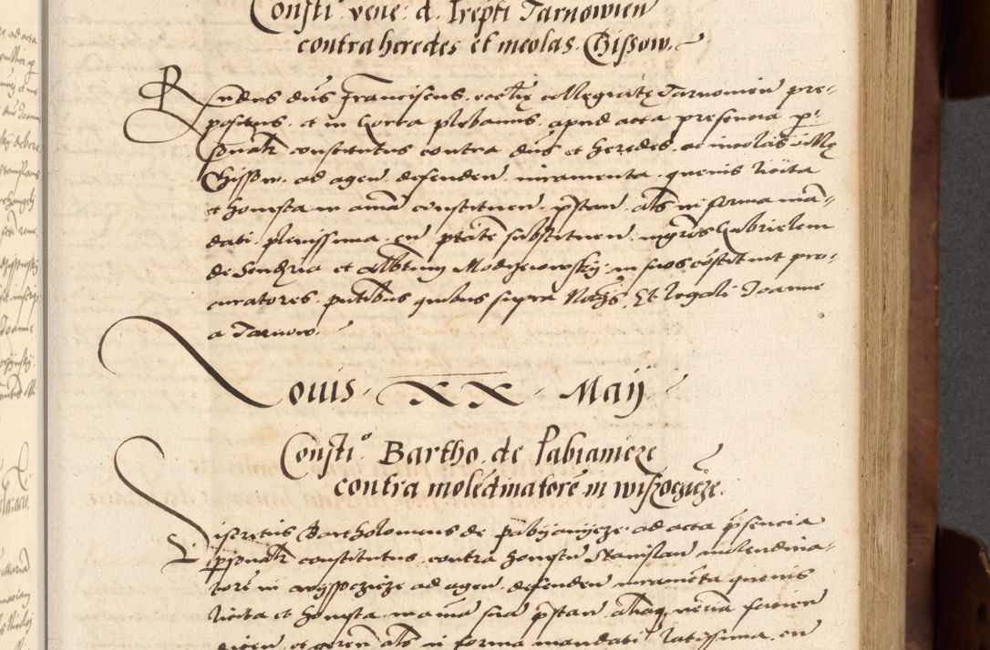 Zdjęcie nr 55 dla obiektu archiwalnego: Acta actorum causarum, sentenciarum, obligationum et mandatorum coram reverendo patre domino Petro Porembski preposito Osswieczimensi, canonico et officiali generali Cracoviensi ad annum Domini millesimum quingentesimum quadrogesimum sextum, cuius inditio est quarta, pontificatus sanctissimi in Christo patris et domini nostri domini Pauli divina providencia papae tercii, anno ipsius duodecimo, a die ac mense infrascriptis feliciter inchoantur