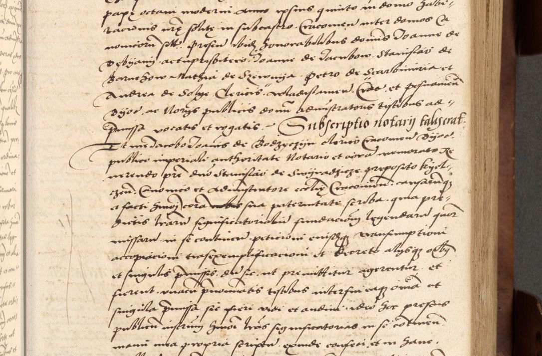 Zdjęcie nr 53 dla obiektu archiwalnego: Acta actorum causarum, sentenciarum, obligationum et mandatorum coram reverendo patre domino Petro Porembski preposito Osswieczimensi, canonico et officiali generali Cracoviensi ad annum Domini millesimum quingentesimum quadrogesimum sextum, cuius inditio est quarta, pontificatus sanctissimi in Christo patris et domini nostri domini Pauli divina providencia papae tercii, anno ipsius duodecimo, a die ac mense infrascriptis feliciter inchoantur