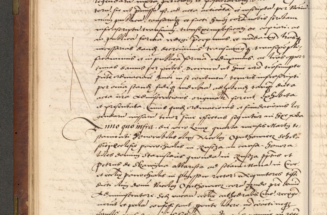 Zdjęcie nr 50 dla obiektu archiwalnego: Acta actorum causarum, sentenciarum, obligationum et mandatorum coram reverendo patre domino Petro Porembski preposito Osswieczimensi, canonico et officiali generali Cracoviensi ad annum Domini millesimum quingentesimum quadrogesimum sextum, cuius inditio est quarta, pontificatus sanctissimi in Christo patris et domini nostri domini Pauli divina providencia papae tercii, anno ipsius duodecimo, a die ac mense infrascriptis feliciter inchoantur