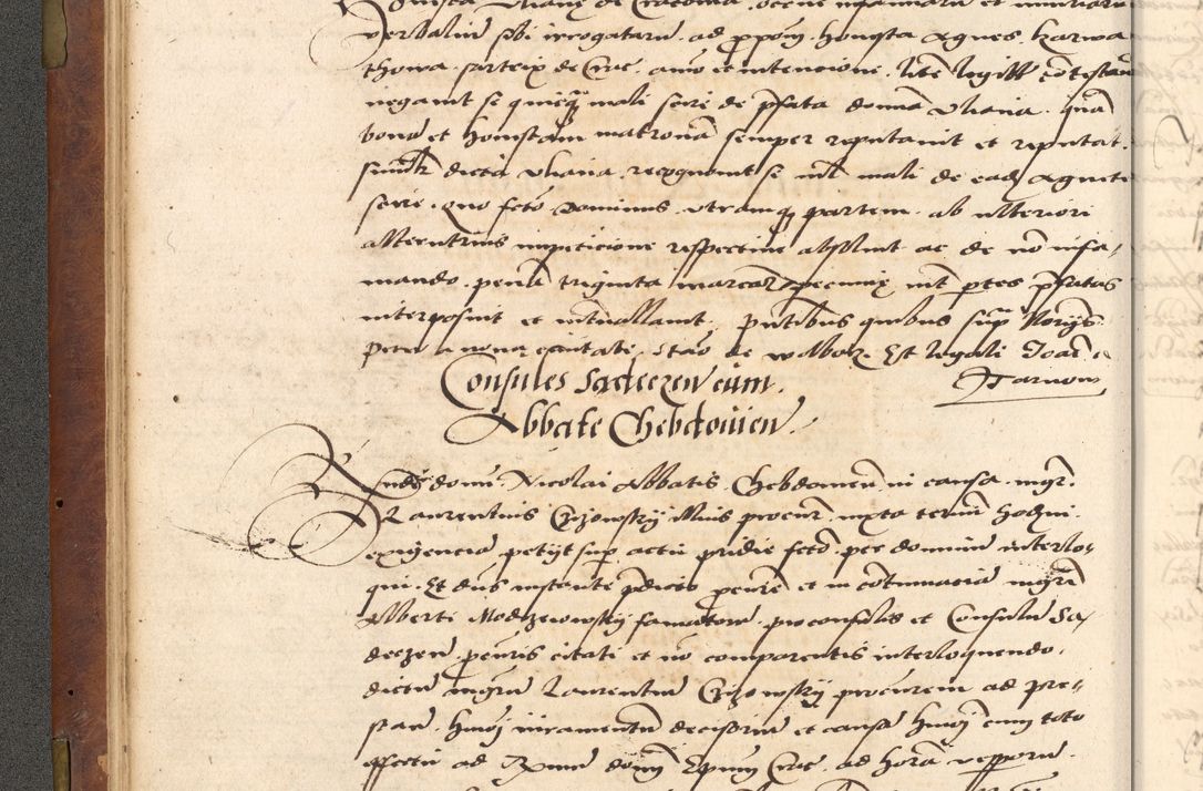 Zdjęcie nr 40 dla obiektu archiwalnego: Acta actorum causarum, sentenciarum, obligationum et mandatorum coram reverendo patre domino Petro Porembski preposito Osswieczimensi, canonico et officiali generali Cracoviensi ad annum Domini millesimum quingentesimum quadrogesimum sextum, cuius inditio est quarta, pontificatus sanctissimi in Christo patris et domini nostri domini Pauli divina providencia papae tercii, anno ipsius duodecimo, a die ac mense infrascriptis feliciter inchoantur