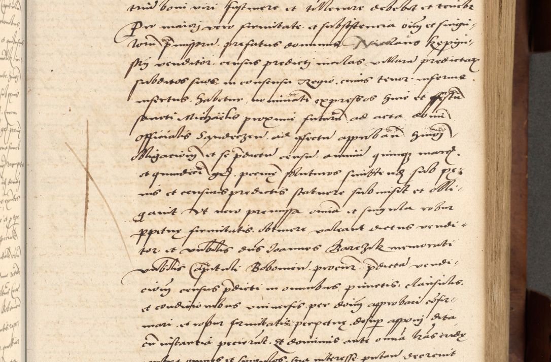 Zdjęcie nr 33 dla obiektu archiwalnego: Acta actorum causarum, sentenciarum, obligationum et mandatorum coram reverendo patre domino Petro Porembski preposito Osswieczimensi, canonico et officiali generali Cracoviensi ad annum Domini millesimum quingentesimum quadrogesimum sextum, cuius inditio est quarta, pontificatus sanctissimi in Christo patris et domini nostri domini Pauli divina providencia papae tercii, anno ipsius duodecimo, a die ac mense infrascriptis feliciter inchoantur