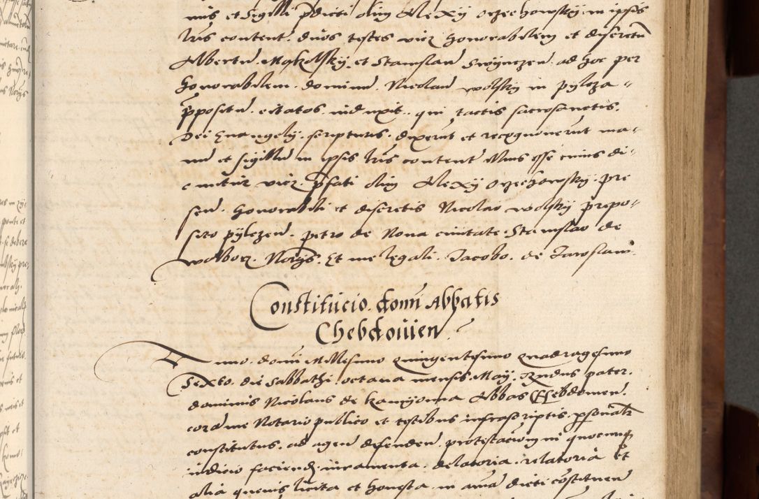 Zdjęcie nr 27 dla obiektu archiwalnego: Acta actorum causarum, sentenciarum, obligationum et mandatorum coram reverendo patre domino Petro Porembski preposito Osswieczimensi, canonico et officiali generali Cracoviensi ad annum Domini millesimum quingentesimum quadrogesimum sextum, cuius inditio est quarta, pontificatus sanctissimi in Christo patris et domini nostri domini Pauli divina providencia papae tercii, anno ipsius duodecimo, a die ac mense infrascriptis feliciter inchoantur