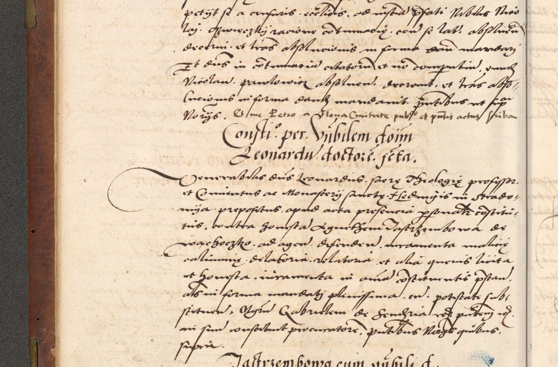 Zdjęcie nr 22 dla obiektu archiwalnego: Acta actorum causarum, sentenciarum, obligationum et mandatorum coram reverendo patre domino Petro Porembski preposito Osswieczimensi, canonico et officiali generali Cracoviensi ad annum Domini millesimum quingentesimum quadrogesimum sextum, cuius inditio est quarta, pontificatus sanctissimi in Christo patris et domini nostri domini Pauli divina providencia papae tercii, anno ipsius duodecimo, a die ac mense infrascriptis feliciter inchoantur