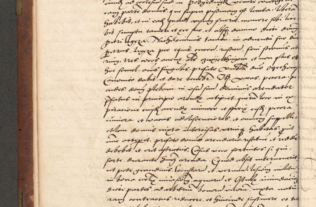 Zdjęcie nr 18 dla obiektu archiwalnego: Acta actorum causarum, sentenciarum, obligationum et mandatorum coram reverendo patre domino Petro Porembski preposito Osswieczimensi, canonico et officiali generali Cracoviensi ad annum Domini millesimum quingentesimum quadrogesimum sextum, cuius inditio est quarta, pontificatus sanctissimi in Christo patris et domini nostri domini Pauli divina providencia papae tercii, anno ipsius duodecimo, a die ac mense infrascriptis feliciter inchoantur