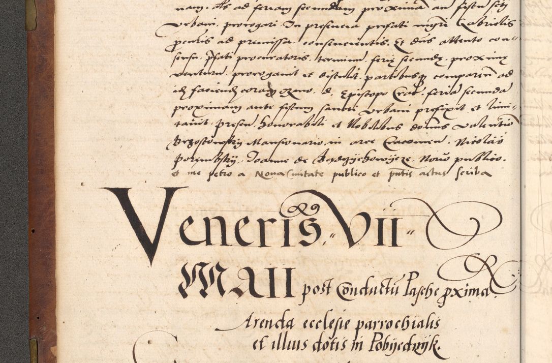 Zdjęcie nr 16 dla obiektu archiwalnego: Acta actorum causarum, sentenciarum, obligationum et mandatorum coram reverendo patre domino Petro Porembski preposito Osswieczimensi, canonico et officiali generali Cracoviensi ad annum Domini millesimum quingentesimum quadrogesimum sextum, cuius inditio est quarta, pontificatus sanctissimi in Christo patris et domini nostri domini Pauli divina providencia papae tercii, anno ipsius duodecimo, a die ac mense infrascriptis feliciter inchoantur