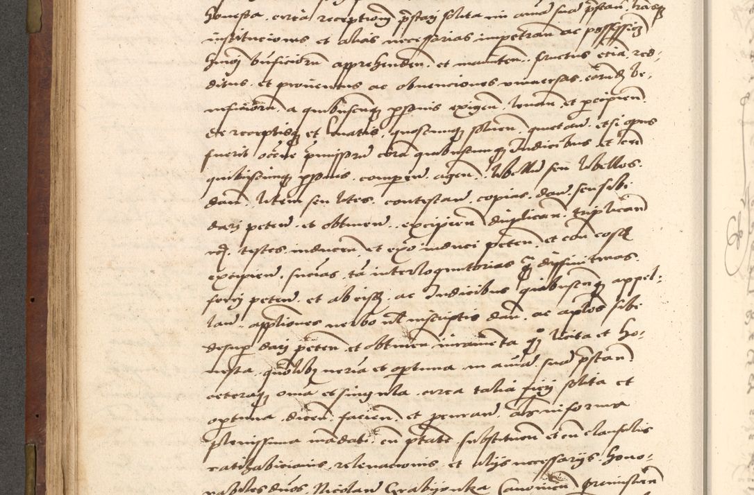 Zdjęcie nr 210 dla obiektu archiwalnego: Acta actorum causarum, sentenciarum, obligationum et mandatorum coram reverendo patre domino Petro Porembski preposito Osswieczimensi, canonico et officiali generali Cracoviensi ad annum Domini millesimum quingentesimum quadrogesimum sextum, cuius inditio est quarta, pontificatus sanctissimi in Christo patris et domini nostri domini Pauli divina providencia papae tercii, anno ipsius duodecimo, a die ac mense infrascriptis feliciter inchoantur