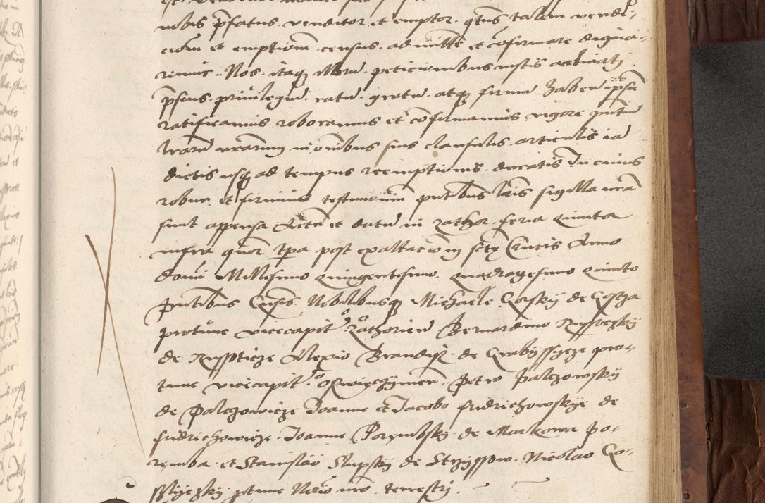 Zdjęcie nr 401 dla obiektu archiwalnego: Acta actorum causarum, sentenciarum, obligationum et mandatorum coram reverendo patre domino Petro Porembski preposito Osswieczimensi, canonico et officiali generali Cracoviensi ad annum Domini millesimum quingentesimum quadrogesimum sextum, cuius inditio est quarta, pontificatus sanctissimi in Christo patris et domini nostri domini Pauli divina providencia papae tercii, anno ipsius duodecimo, a die ac mense infrascriptis feliciter inchoantur