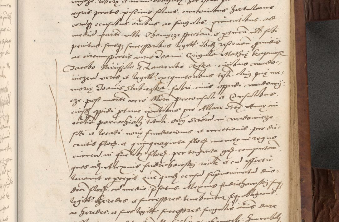 Zdjęcie nr 399 dla obiektu archiwalnego: Acta actorum causarum, sentenciarum, obligationum et mandatorum coram reverendo patre domino Petro Porembski preposito Osswieczimensi, canonico et officiali generali Cracoviensi ad annum Domini millesimum quingentesimum quadrogesimum sextum, cuius inditio est quarta, pontificatus sanctissimi in Christo patris et domini nostri domini Pauli divina providencia papae tercii, anno ipsius duodecimo, a die ac mense infrascriptis feliciter inchoantur