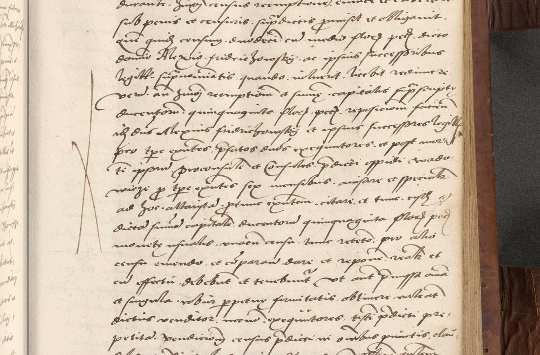 Zdjęcie nr 397 dla obiektu archiwalnego: Acta actorum causarum, sentenciarum, obligationum et mandatorum coram reverendo patre domino Petro Porembski preposito Osswieczimensi, canonico et officiali generali Cracoviensi ad annum Domini millesimum quingentesimum quadrogesimum sextum, cuius inditio est quarta, pontificatus sanctissimi in Christo patris et domini nostri domini Pauli divina providencia papae tercii, anno ipsius duodecimo, a die ac mense infrascriptis feliciter inchoantur