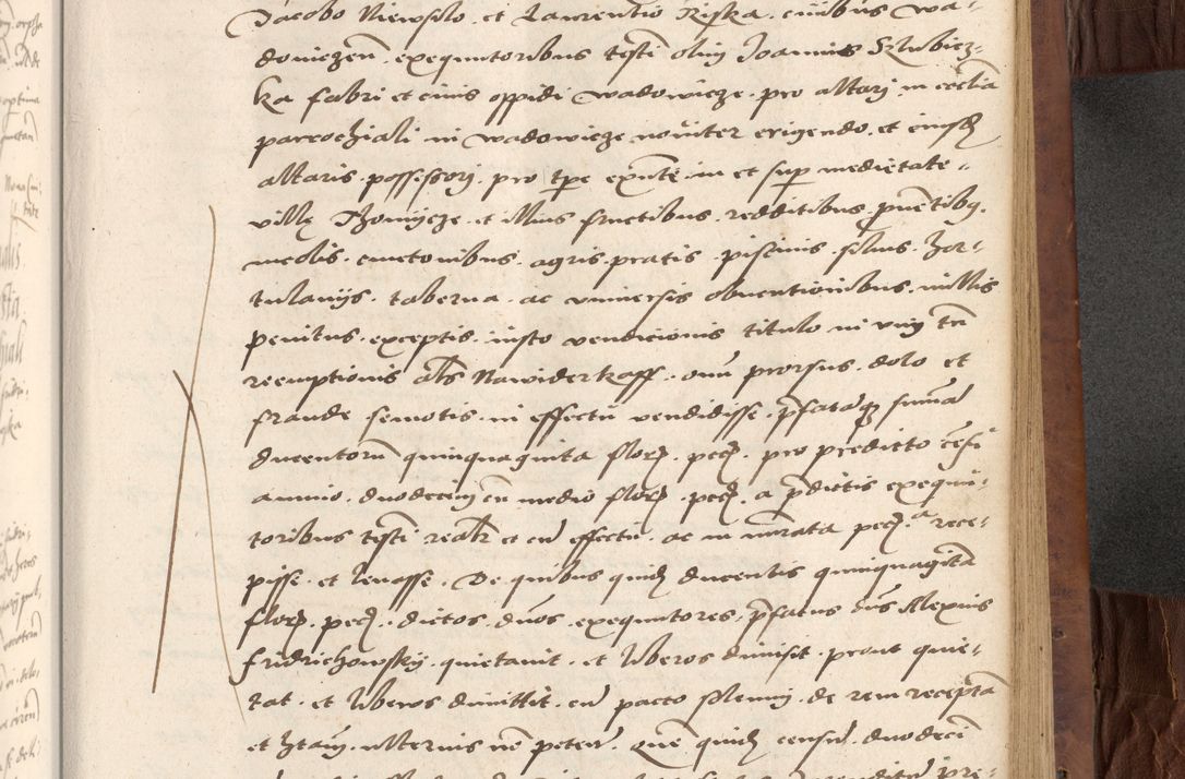 Zdjęcie nr 395 dla obiektu archiwalnego: Acta actorum causarum, sentenciarum, obligationum et mandatorum coram reverendo patre domino Petro Porembski preposito Osswieczimensi, canonico et officiali generali Cracoviensi ad annum Domini millesimum quingentesimum quadrogesimum sextum, cuius inditio est quarta, pontificatus sanctissimi in Christo patris et domini nostri domini Pauli divina providencia papae tercii, anno ipsius duodecimo, a die ac mense infrascriptis feliciter inchoantur