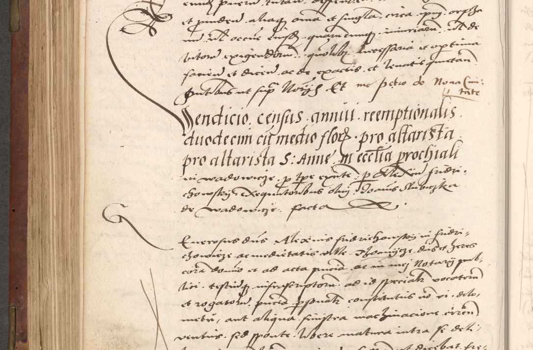 Zdjęcie nr 394 dla obiektu archiwalnego: Acta actorum causarum, sentenciarum, obligationum et mandatorum coram reverendo patre domino Petro Porembski preposito Osswieczimensi, canonico et officiali generali Cracoviensi ad annum Domini millesimum quingentesimum quadrogesimum sextum, cuius inditio est quarta, pontificatus sanctissimi in Christo patris et domini nostri domini Pauli divina providencia papae tercii, anno ipsius duodecimo, a die ac mense infrascriptis feliciter inchoantur