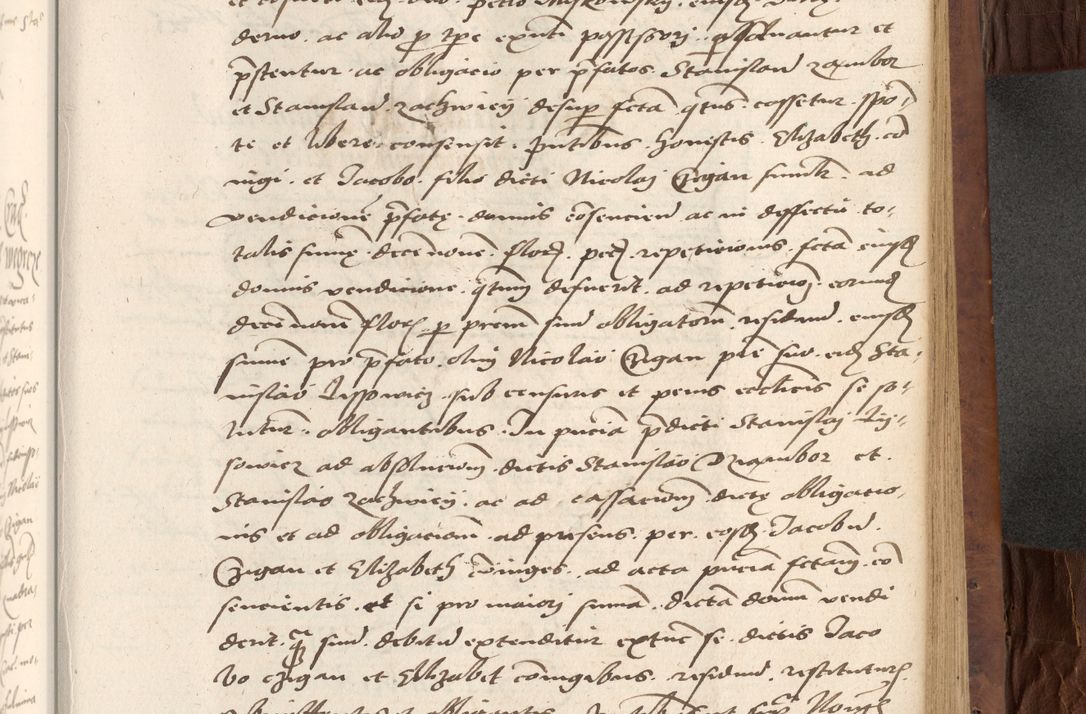 Zdjęcie nr 389 dla obiektu archiwalnego: Acta actorum causarum, sentenciarum, obligationum et mandatorum coram reverendo patre domino Petro Porembski preposito Osswieczimensi, canonico et officiali generali Cracoviensi ad annum Domini millesimum quingentesimum quadrogesimum sextum, cuius inditio est quarta, pontificatus sanctissimi in Christo patris et domini nostri domini Pauli divina providencia papae tercii, anno ipsius duodecimo, a die ac mense infrascriptis feliciter inchoantur