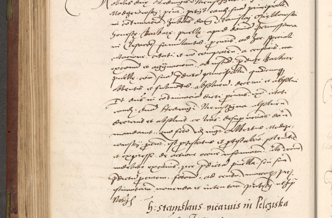 Zdjęcie nr 386 dla obiektu archiwalnego: Acta actorum causarum, sentenciarum, obligationum et mandatorum coram reverendo patre domino Petro Porembski preposito Osswieczimensi, canonico et officiali generali Cracoviensi ad annum Domini millesimum quingentesimum quadrogesimum sextum, cuius inditio est quarta, pontificatus sanctissimi in Christo patris et domini nostri domini Pauli divina providencia papae tercii, anno ipsius duodecimo, a die ac mense infrascriptis feliciter inchoantur