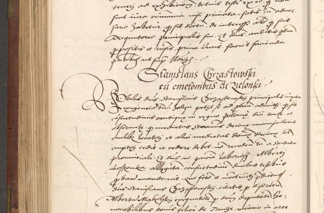 Zdjęcie nr 384 dla obiektu archiwalnego: Acta actorum causarum, sentenciarum, obligationum et mandatorum coram reverendo patre domino Petro Porembski preposito Osswieczimensi, canonico et officiali generali Cracoviensi ad annum Domini millesimum quingentesimum quadrogesimum sextum, cuius inditio est quarta, pontificatus sanctissimi in Christo patris et domini nostri domini Pauli divina providencia papae tercii, anno ipsius duodecimo, a die ac mense infrascriptis feliciter inchoantur