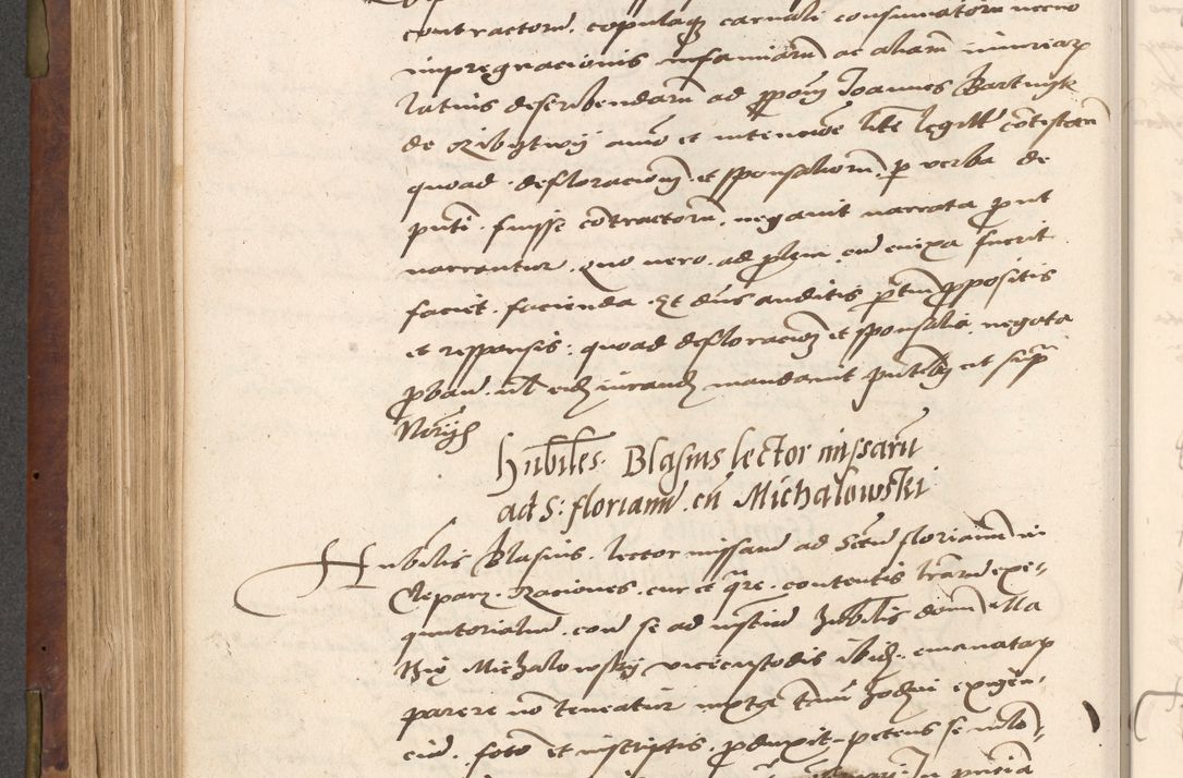 Zdjęcie nr 380 dla obiektu archiwalnego: Acta actorum causarum, sentenciarum, obligationum et mandatorum coram reverendo patre domino Petro Porembski preposito Osswieczimensi, canonico et officiali generali Cracoviensi ad annum Domini millesimum quingentesimum quadrogesimum sextum, cuius inditio est quarta, pontificatus sanctissimi in Christo patris et domini nostri domini Pauli divina providencia papae tercii, anno ipsius duodecimo, a die ac mense infrascriptis feliciter inchoantur