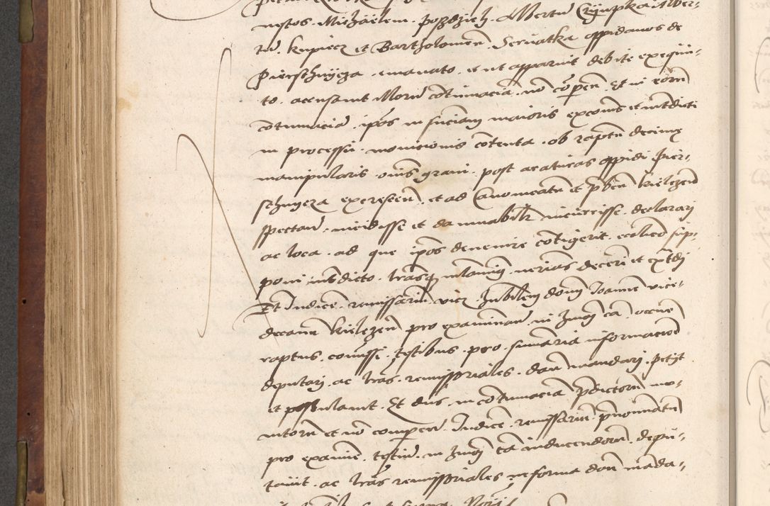 Zdjęcie nr 378 dla obiektu archiwalnego: Acta actorum causarum, sentenciarum, obligationum et mandatorum coram reverendo patre domino Petro Porembski preposito Osswieczimensi, canonico et officiali generali Cracoviensi ad annum Domini millesimum quingentesimum quadrogesimum sextum, cuius inditio est quarta, pontificatus sanctissimi in Christo patris et domini nostri domini Pauli divina providencia papae tercii, anno ipsius duodecimo, a die ac mense infrascriptis feliciter inchoantur