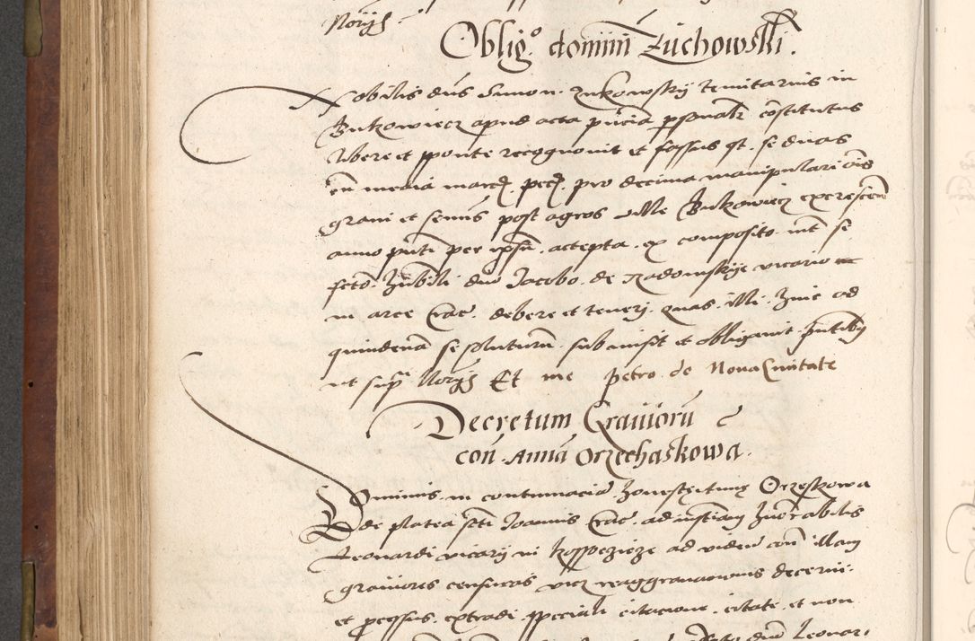 Zdjęcie nr 374 dla obiektu archiwalnego: Acta actorum causarum, sentenciarum, obligationum et mandatorum coram reverendo patre domino Petro Porembski preposito Osswieczimensi, canonico et officiali generali Cracoviensi ad annum Domini millesimum quingentesimum quadrogesimum sextum, cuius inditio est quarta, pontificatus sanctissimi in Christo patris et domini nostri domini Pauli divina providencia papae tercii, anno ipsius duodecimo, a die ac mense infrascriptis feliciter inchoantur