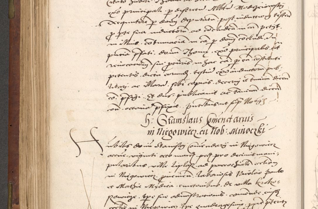 Zdjęcie nr 372 dla obiektu archiwalnego: Acta actorum causarum, sentenciarum, obligationum et mandatorum coram reverendo patre domino Petro Porembski preposito Osswieczimensi, canonico et officiali generali Cracoviensi ad annum Domini millesimum quingentesimum quadrogesimum sextum, cuius inditio est quarta, pontificatus sanctissimi in Christo patris et domini nostri domini Pauli divina providencia papae tercii, anno ipsius duodecimo, a die ac mense infrascriptis feliciter inchoantur