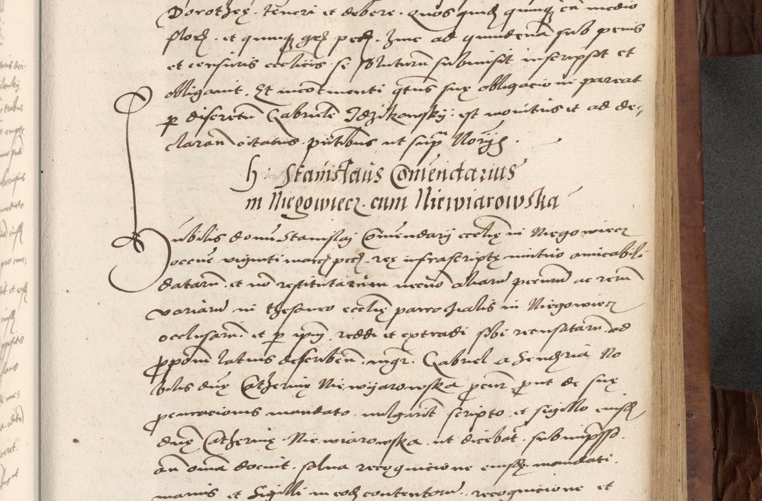 Zdjęcie nr 371 dla obiektu archiwalnego: Acta actorum causarum, sentenciarum, obligationum et mandatorum coram reverendo patre domino Petro Porembski preposito Osswieczimensi, canonico et officiali generali Cracoviensi ad annum Domini millesimum quingentesimum quadrogesimum sextum, cuius inditio est quarta, pontificatus sanctissimi in Christo patris et domini nostri domini Pauli divina providencia papae tercii, anno ipsius duodecimo, a die ac mense infrascriptis feliciter inchoantur