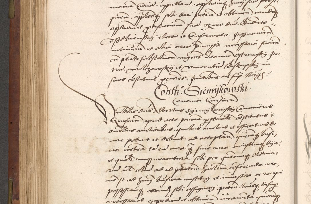 Zdjęcie nr 368 dla obiektu archiwalnego: Acta actorum causarum, sentenciarum, obligationum et mandatorum coram reverendo patre domino Petro Porembski preposito Osswieczimensi, canonico et officiali generali Cracoviensi ad annum Domini millesimum quingentesimum quadrogesimum sextum, cuius inditio est quarta, pontificatus sanctissimi in Christo patris et domini nostri domini Pauli divina providencia papae tercii, anno ipsius duodecimo, a die ac mense infrascriptis feliciter inchoantur