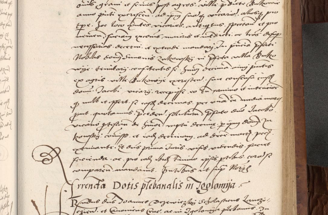 Zdjęcie nr 365 dla obiektu archiwalnego: Acta actorum causarum, sentenciarum, obligationum et mandatorum coram reverendo patre domino Petro Porembski preposito Osswieczimensi, canonico et officiali generali Cracoviensi ad annum Domini millesimum quingentesimum quadrogesimum sextum, cuius inditio est quarta, pontificatus sanctissimi in Christo patris et domini nostri domini Pauli divina providencia papae tercii, anno ipsius duodecimo, a die ac mense infrascriptis feliciter inchoantur