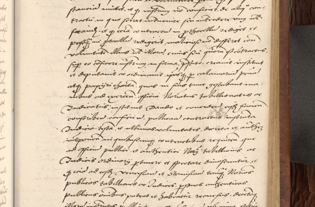 Zdjęcie nr 361 dla obiektu archiwalnego: Acta actorum causarum, sentenciarum, obligationum et mandatorum coram reverendo patre domino Petro Porembski preposito Osswieczimensi, canonico et officiali generali Cracoviensi ad annum Domini millesimum quingentesimum quadrogesimum sextum, cuius inditio est quarta, pontificatus sanctissimi in Christo patris et domini nostri domini Pauli divina providencia papae tercii, anno ipsius duodecimo, a die ac mense infrascriptis feliciter inchoantur