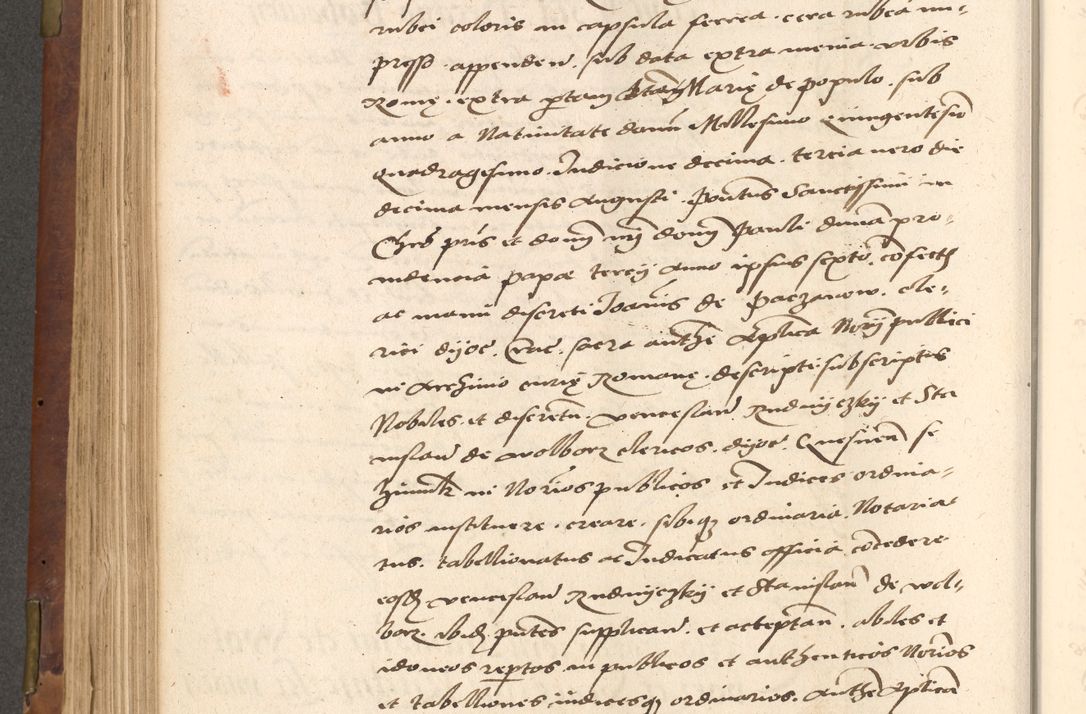 Zdjęcie nr 360 dla obiektu archiwalnego: Acta actorum causarum, sentenciarum, obligationum et mandatorum coram reverendo patre domino Petro Porembski preposito Osswieczimensi, canonico et officiali generali Cracoviensi ad annum Domini millesimum quingentesimum quadrogesimum sextum, cuius inditio est quarta, pontificatus sanctissimi in Christo patris et domini nostri domini Pauli divina providencia papae tercii, anno ipsius duodecimo, a die ac mense infrascriptis feliciter inchoantur