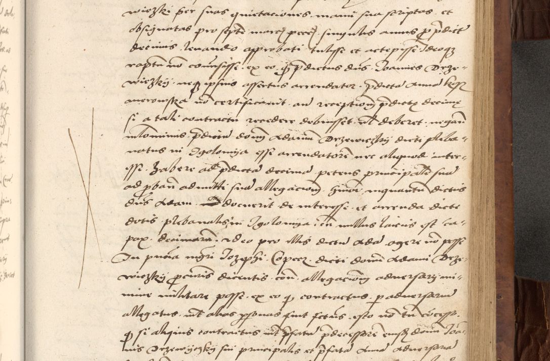 Zdjęcie nr 349 dla obiektu archiwalnego: Acta actorum causarum, sentenciarum, obligationum et mandatorum coram reverendo patre domino Petro Porembski preposito Osswieczimensi, canonico et officiali generali Cracoviensi ad annum Domini millesimum quingentesimum quadrogesimum sextum, cuius inditio est quarta, pontificatus sanctissimi in Christo patris et domini nostri domini Pauli divina providencia papae tercii, anno ipsius duodecimo, a die ac mense infrascriptis feliciter inchoantur