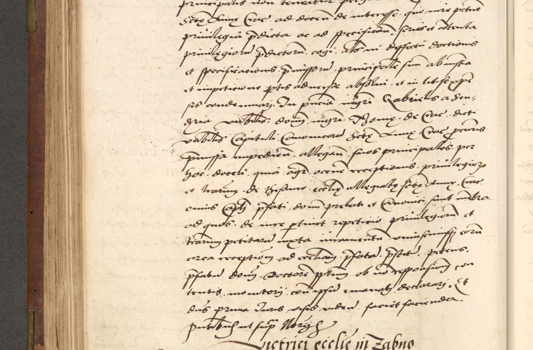 Zdjęcie nr 342 dla obiektu archiwalnego: Acta actorum causarum, sentenciarum, obligationum et mandatorum coram reverendo patre domino Petro Porembski preposito Osswieczimensi, canonico et officiali generali Cracoviensi ad annum Domini millesimum quingentesimum quadrogesimum sextum, cuius inditio est quarta, pontificatus sanctissimi in Christo patris et domini nostri domini Pauli divina providencia papae tercii, anno ipsius duodecimo, a die ac mense infrascriptis feliciter inchoantur