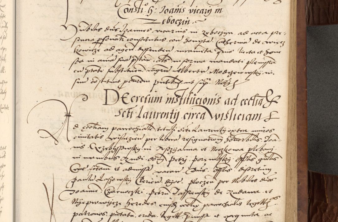 Zdjęcie nr 339 dla obiektu archiwalnego: Acta actorum causarum, sentenciarum, obligationum et mandatorum coram reverendo patre domino Petro Porembski preposito Osswieczimensi, canonico et officiali generali Cracoviensi ad annum Domini millesimum quingentesimum quadrogesimum sextum, cuius inditio est quarta, pontificatus sanctissimi in Christo patris et domini nostri domini Pauli divina providencia papae tercii, anno ipsius duodecimo, a die ac mense infrascriptis feliciter inchoantur