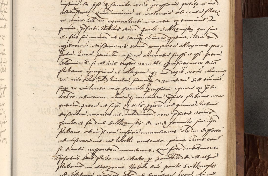 Zdjęcie nr 333 dla obiektu archiwalnego: Acta actorum causarum, sentenciarum, obligationum et mandatorum coram reverendo patre domino Petro Porembski preposito Osswieczimensi, canonico et officiali generali Cracoviensi ad annum Domini millesimum quingentesimum quadrogesimum sextum, cuius inditio est quarta, pontificatus sanctissimi in Christo patris et domini nostri domini Pauli divina providencia papae tercii, anno ipsius duodecimo, a die ac mense infrascriptis feliciter inchoantur