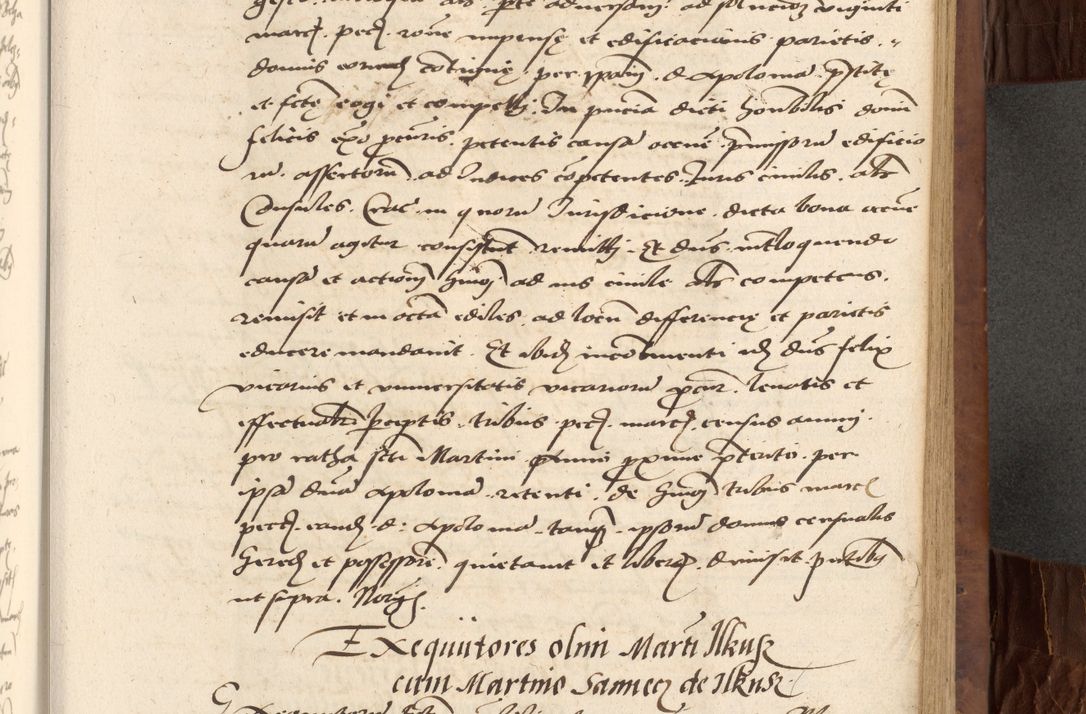 Zdjęcie nr 331 dla obiektu archiwalnego: Acta actorum causarum, sentenciarum, obligationum et mandatorum coram reverendo patre domino Petro Porembski preposito Osswieczimensi, canonico et officiali generali Cracoviensi ad annum Domini millesimum quingentesimum quadrogesimum sextum, cuius inditio est quarta, pontificatus sanctissimi in Christo patris et domini nostri domini Pauli divina providencia papae tercii, anno ipsius duodecimo, a die ac mense infrascriptis feliciter inchoantur