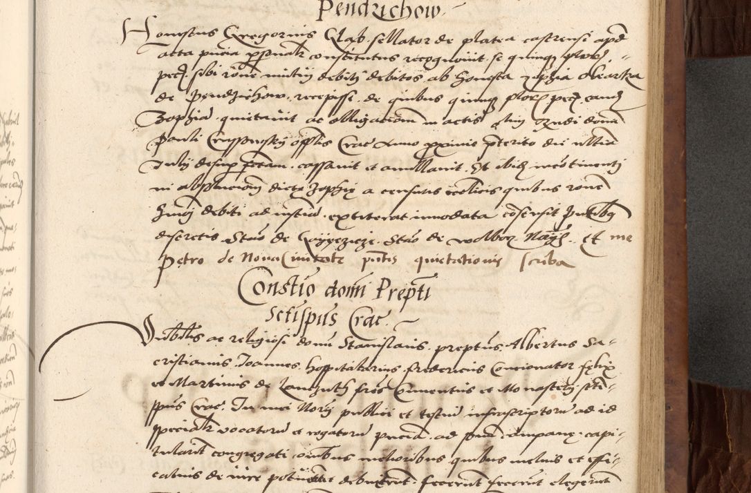 Zdjęcie nr 325 dla obiektu archiwalnego: Acta actorum causarum, sentenciarum, obligationum et mandatorum coram reverendo patre domino Petro Porembski preposito Osswieczimensi, canonico et officiali generali Cracoviensi ad annum Domini millesimum quingentesimum quadrogesimum sextum, cuius inditio est quarta, pontificatus sanctissimi in Christo patris et domini nostri domini Pauli divina providencia papae tercii, anno ipsius duodecimo, a die ac mense infrascriptis feliciter inchoantur