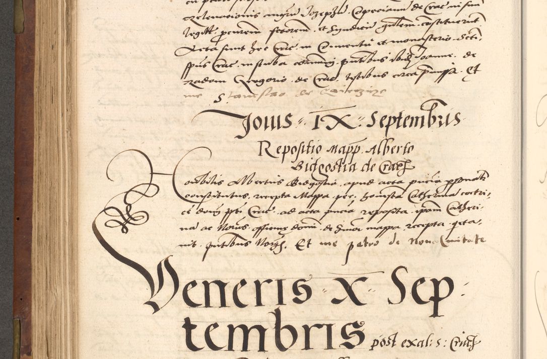 Zdjęcie nr 326 dla obiektu archiwalnego: Acta actorum causarum, sentenciarum, obligationum et mandatorum coram reverendo patre domino Petro Porembski preposito Osswieczimensi, canonico et officiali generali Cracoviensi ad annum Domini millesimum quingentesimum quadrogesimum sextum, cuius inditio est quarta, pontificatus sanctissimi in Christo patris et domini nostri domini Pauli divina providencia papae tercii, anno ipsius duodecimo, a die ac mense infrascriptis feliciter inchoantur