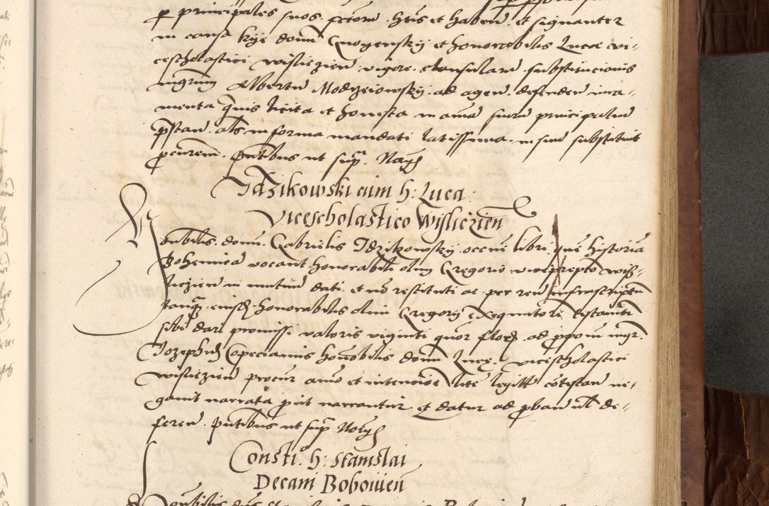 Zdjęcie nr 321 dla obiektu archiwalnego: Acta actorum causarum, sentenciarum, obligationum et mandatorum coram reverendo patre domino Petro Porembski preposito Osswieczimensi, canonico et officiali generali Cracoviensi ad annum Domini millesimum quingentesimum quadrogesimum sextum, cuius inditio est quarta, pontificatus sanctissimi in Christo patris et domini nostri domini Pauli divina providencia papae tercii, anno ipsius duodecimo, a die ac mense infrascriptis feliciter inchoantur