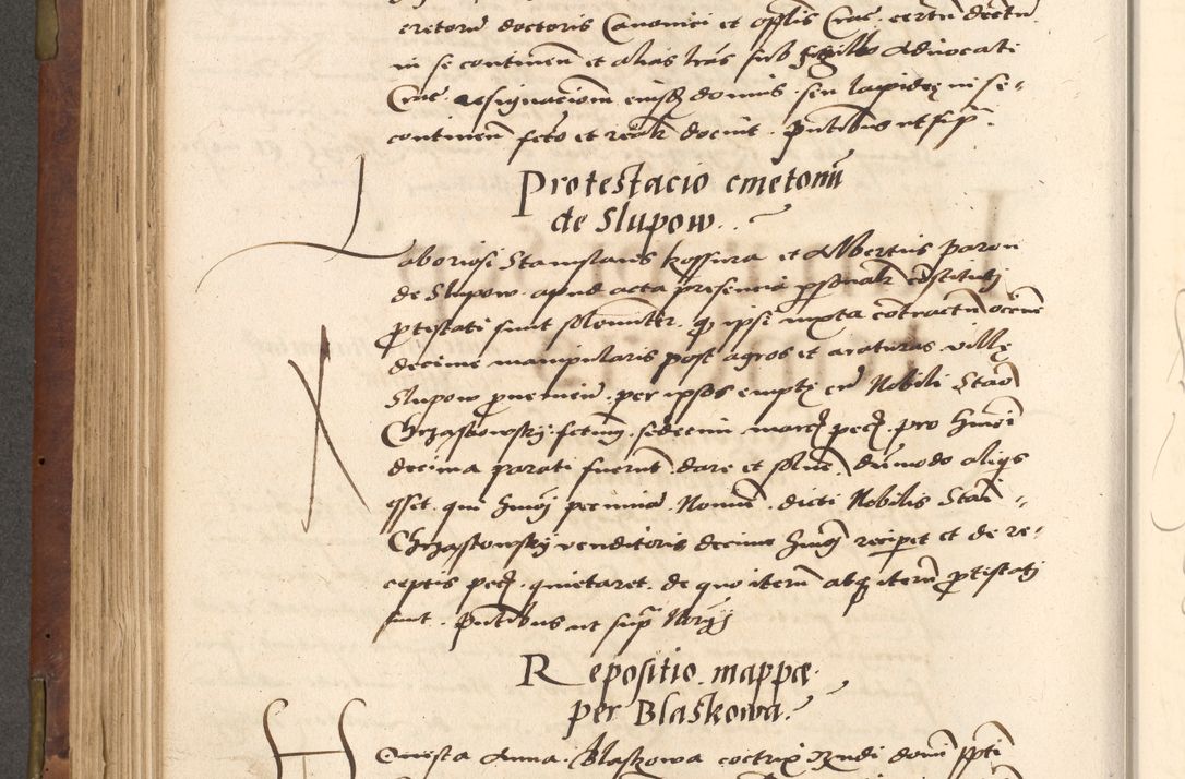 Zdjęcie nr 320 dla obiektu archiwalnego: Acta actorum causarum, sentenciarum, obligationum et mandatorum coram reverendo patre domino Petro Porembski preposito Osswieczimensi, canonico et officiali generali Cracoviensi ad annum Domini millesimum quingentesimum quadrogesimum sextum, cuius inditio est quarta, pontificatus sanctissimi in Christo patris et domini nostri domini Pauli divina providencia papae tercii, anno ipsius duodecimo, a die ac mense infrascriptis feliciter inchoantur