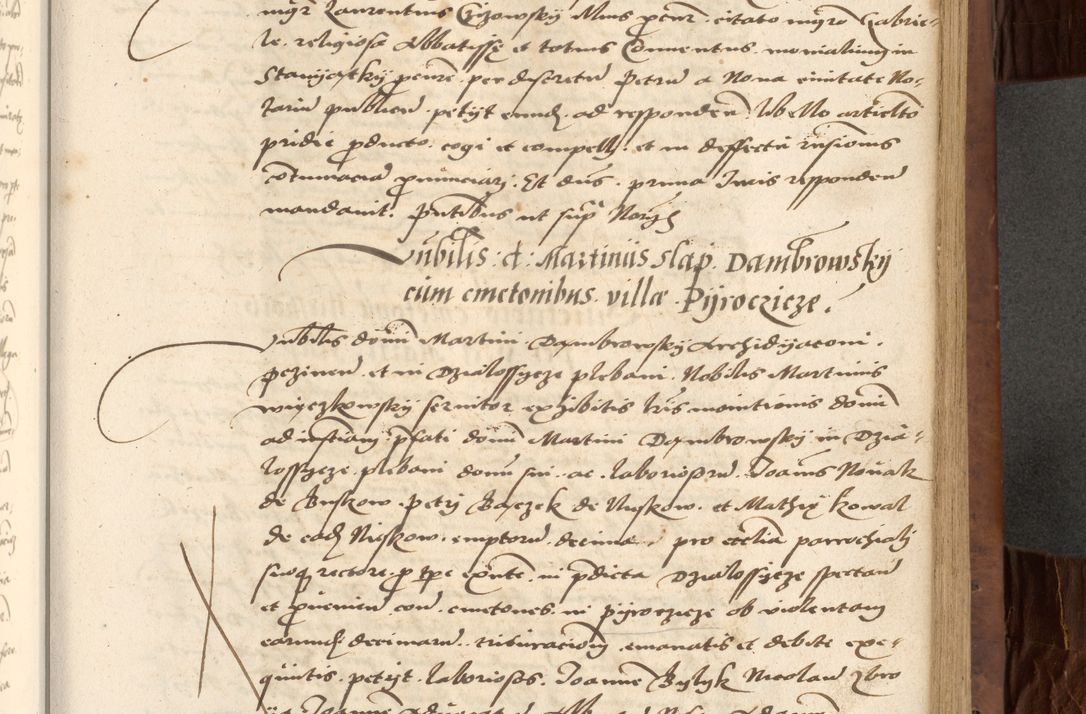 Zdjęcie nr 301 dla obiektu archiwalnego: Acta actorum causarum, sentenciarum, obligationum et mandatorum coram reverendo patre domino Petro Porembski preposito Osswieczimensi, canonico et officiali generali Cracoviensi ad annum Domini millesimum quingentesimum quadrogesimum sextum, cuius inditio est quarta, pontificatus sanctissimi in Christo patris et domini nostri domini Pauli divina providencia papae tercii, anno ipsius duodecimo, a die ac mense infrascriptis feliciter inchoantur